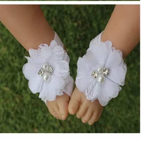 NWT Baby Girl Bare Foot Sandals ✨BOGO - Picture 3 of 5